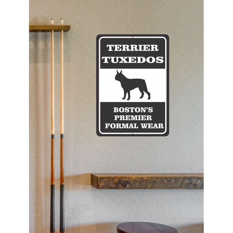 Trinx Boston Tuxedo's On Metal Print Wayfair Canada